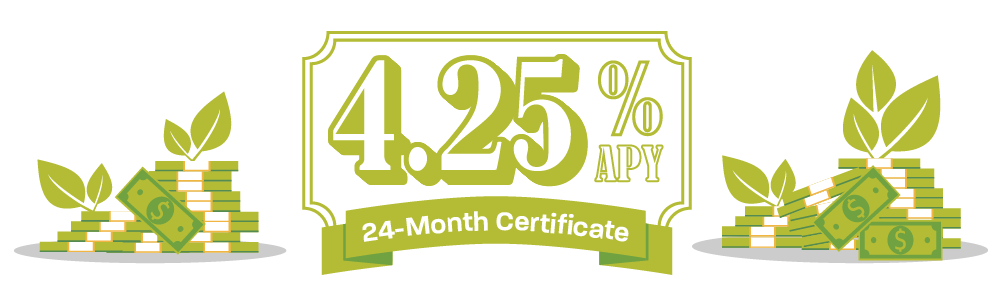 Certificate 4.25 24-month