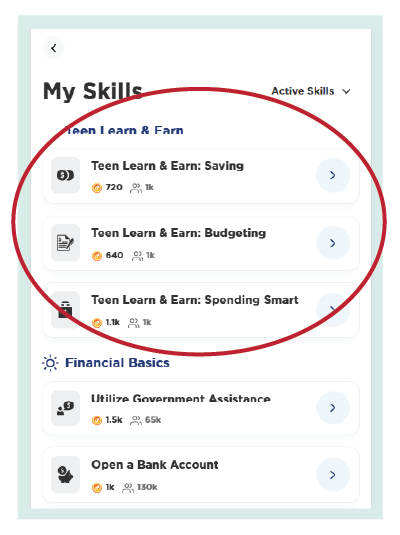 Zogo Learn and Earn Home Banking