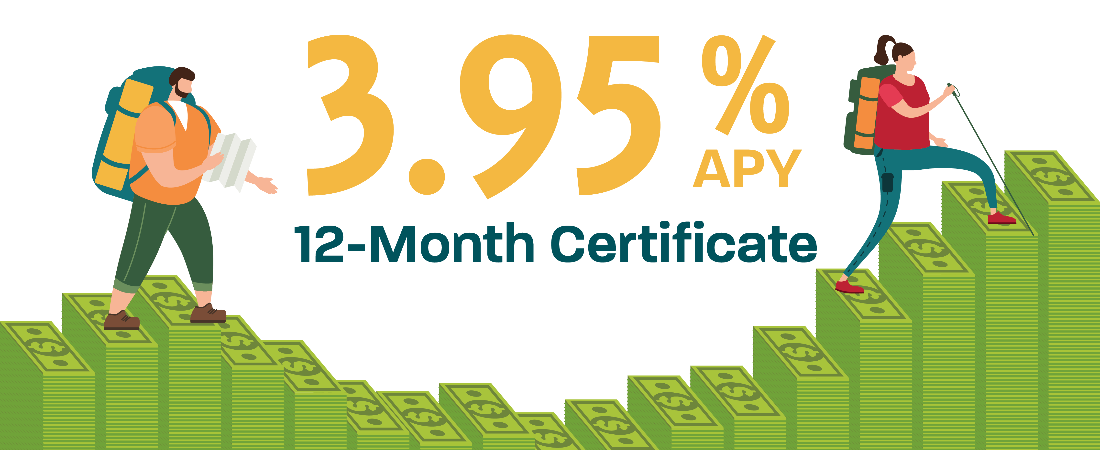 12-month certificate 3.95%