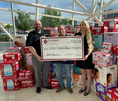 Image for Over 33,500 Diapers Donated to Utah Diaper Bank