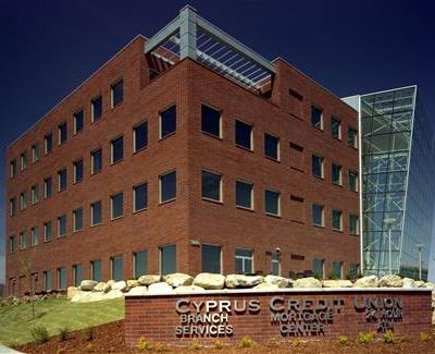 Exterior of Cyprus Credit Union's Corporate Building