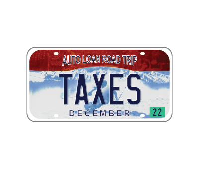 Image for Auto Loan Road Trip - Sales Tax