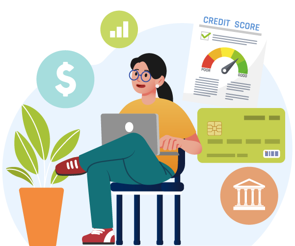 Teen credit score