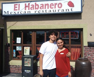 Rey and his mother Veronica