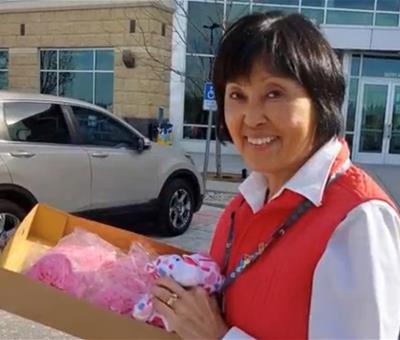 Karen Seo at Ronald McDonald House